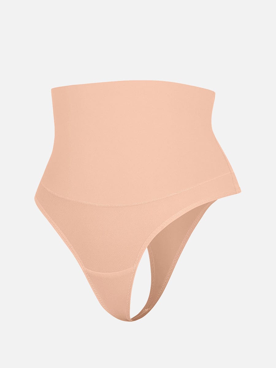 Wholesale High Waist Tummy Control Thong Shapewear Panties