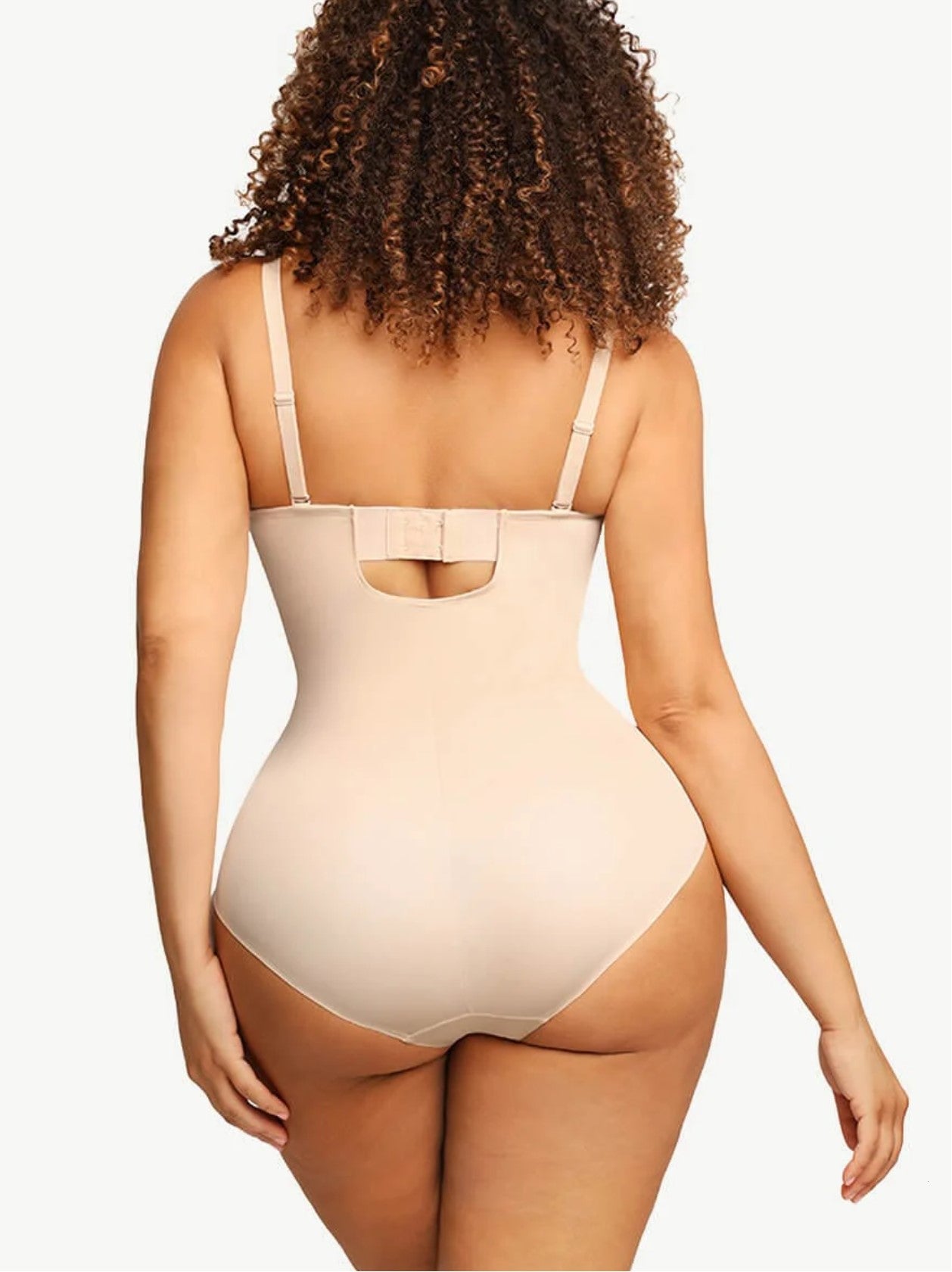 Luxxslim® Strapless Fancy Cupped Shaping Bodysuit