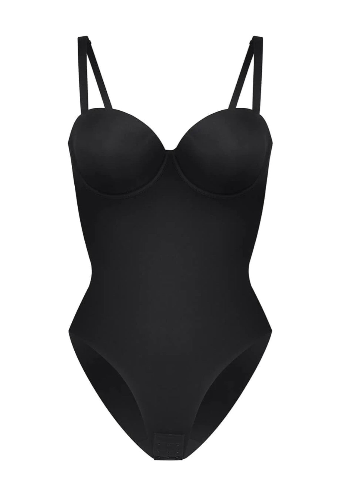 Luxxslim® Strapless Fancy Cupped Shaping Bodysuit