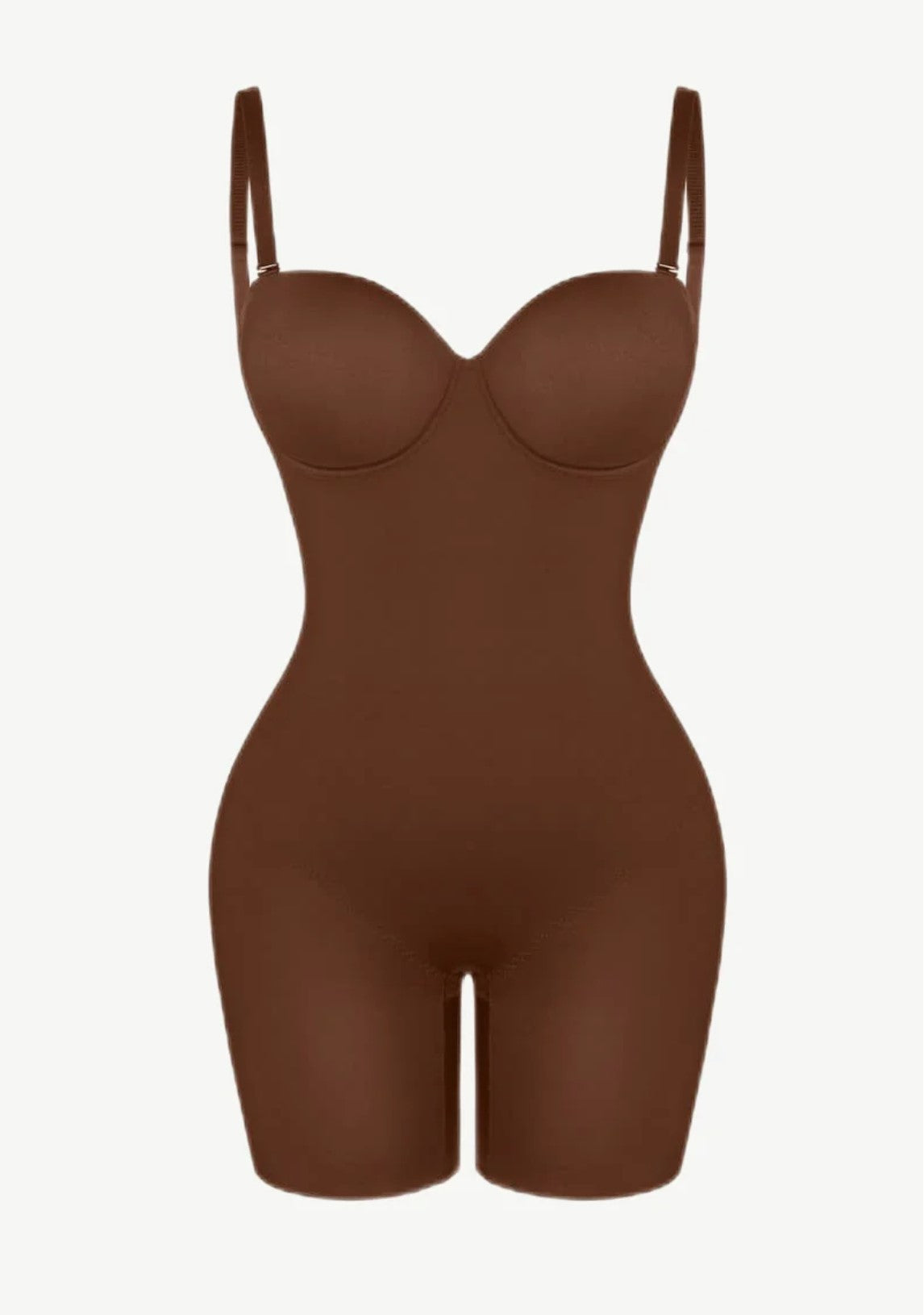 Luxxslim® Strapless Fancy Cupped Shaping Bodysuit