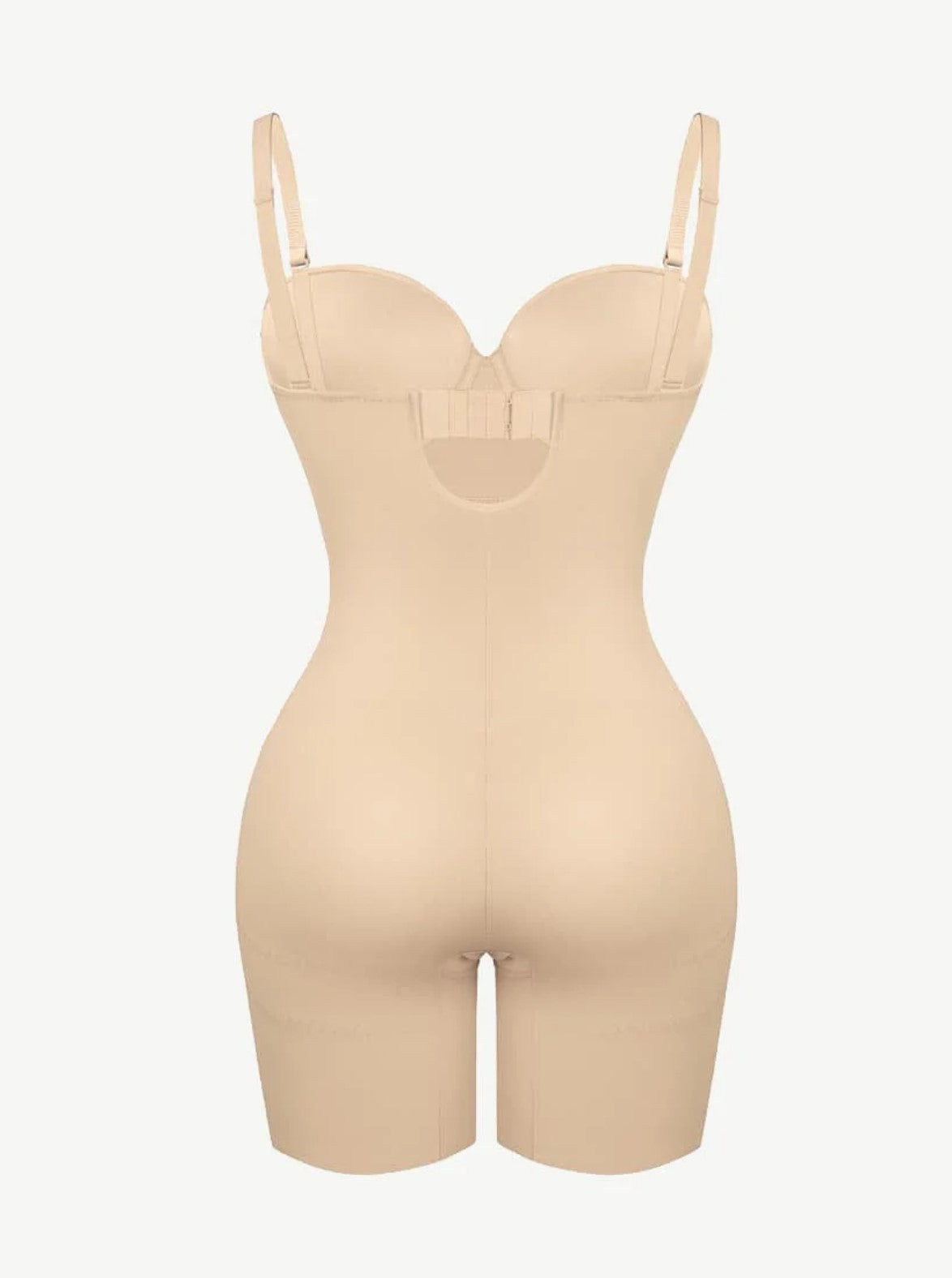Luxxslim® Strapless Fancy Cupped Shaping Bodysuit