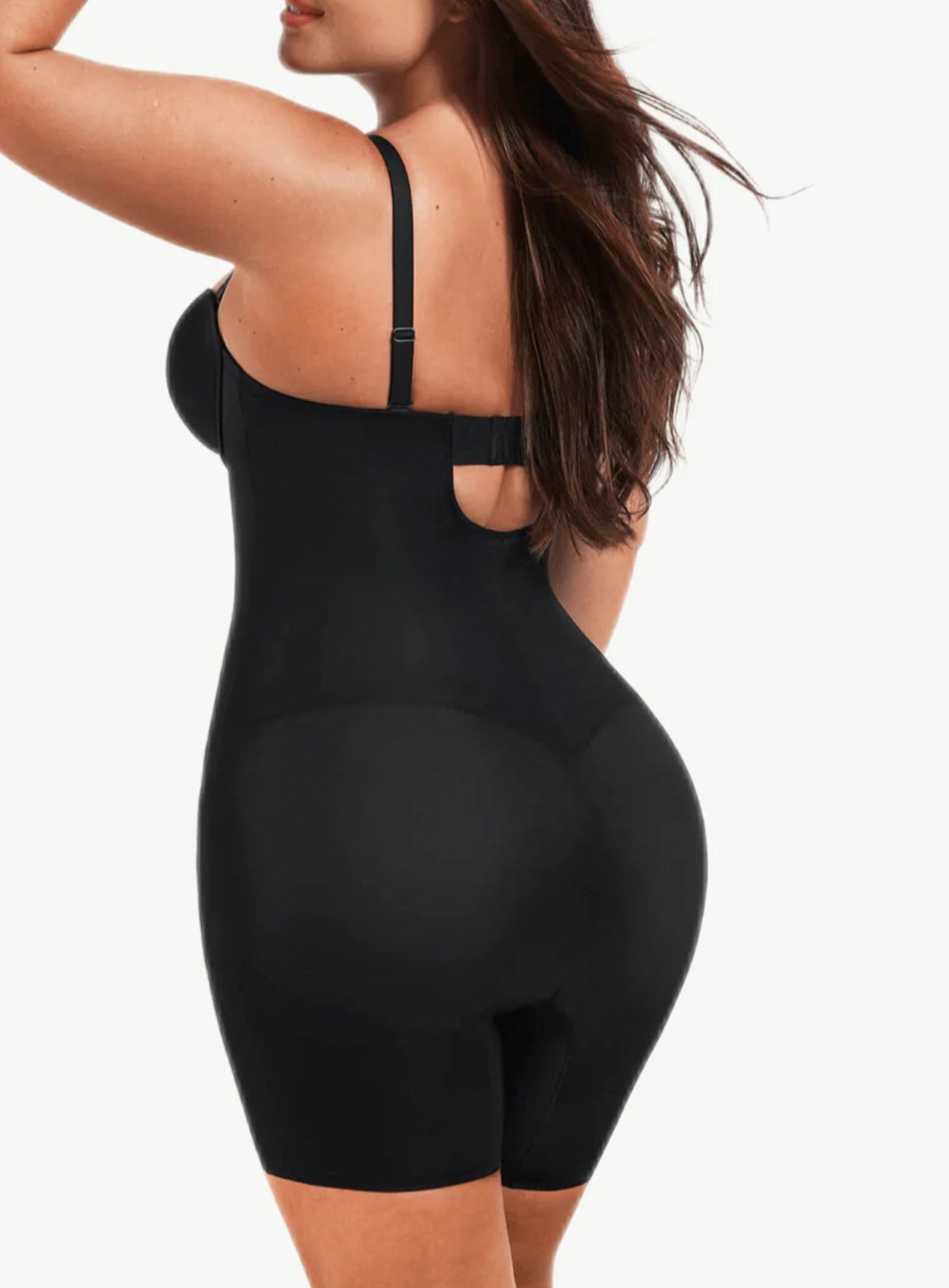 Luxxslim® Strapless Fancy Cupped Shaping Bodysuit