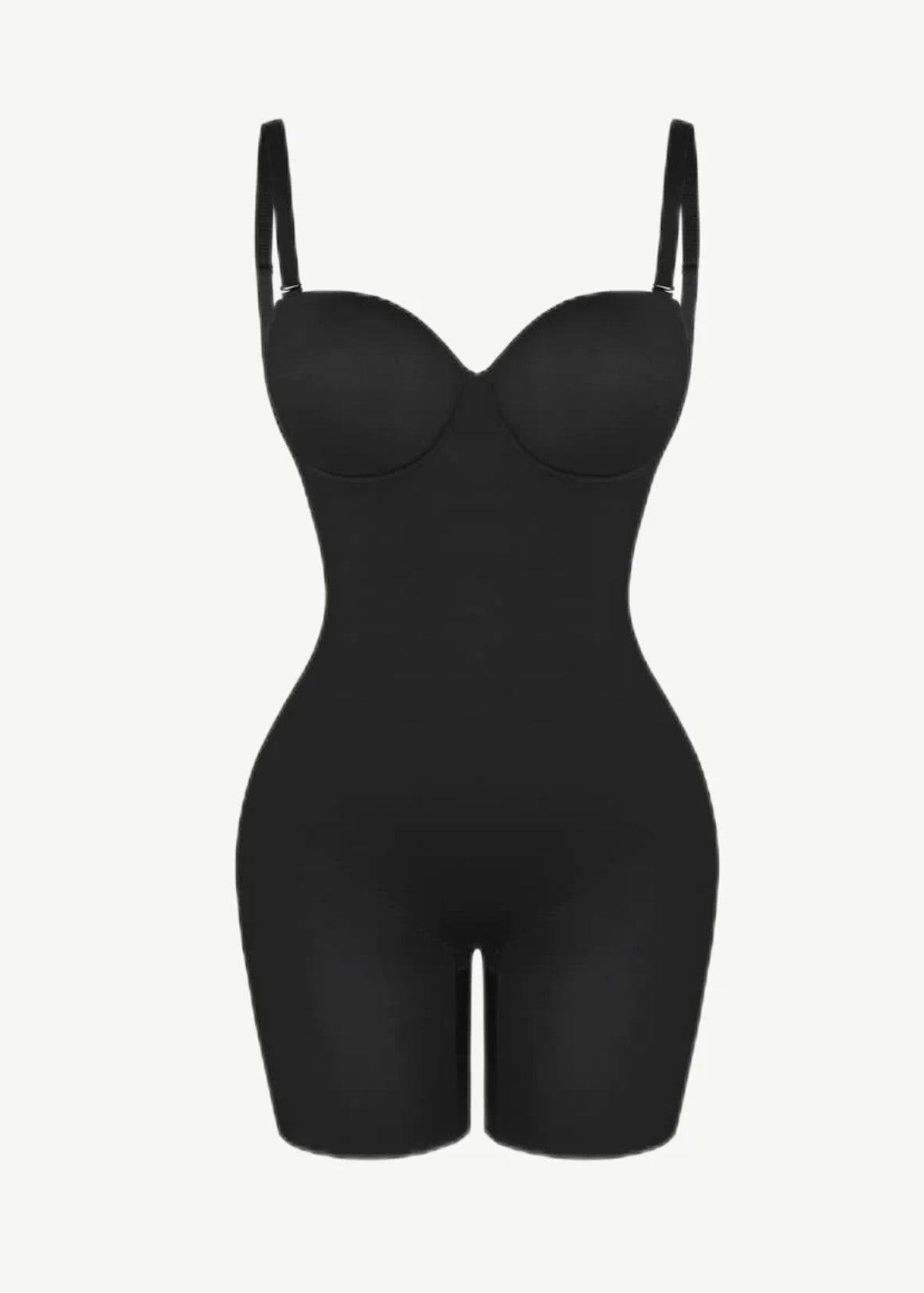 Luxxslim® Strapless Fancy Cupped Shaping Bodysuit