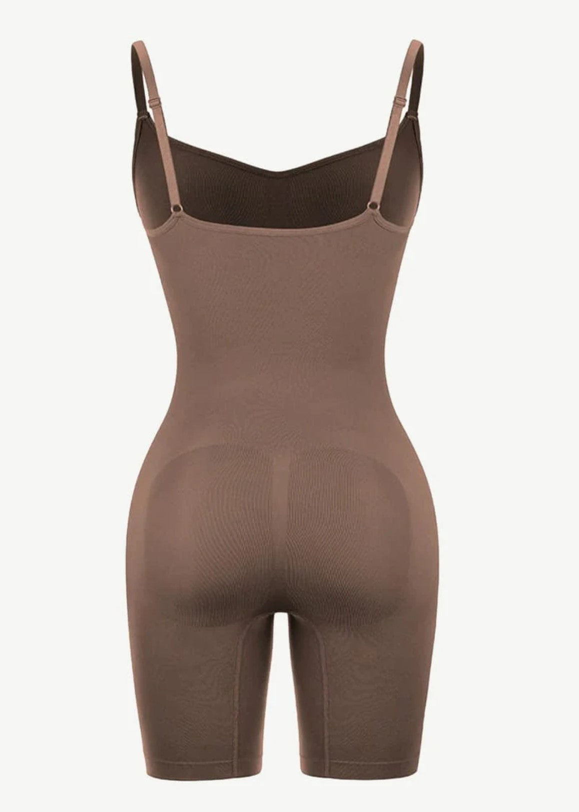 PowerSculpt™ Mid Thigh Tummy Control Seamless Shapewear Bodysuit
