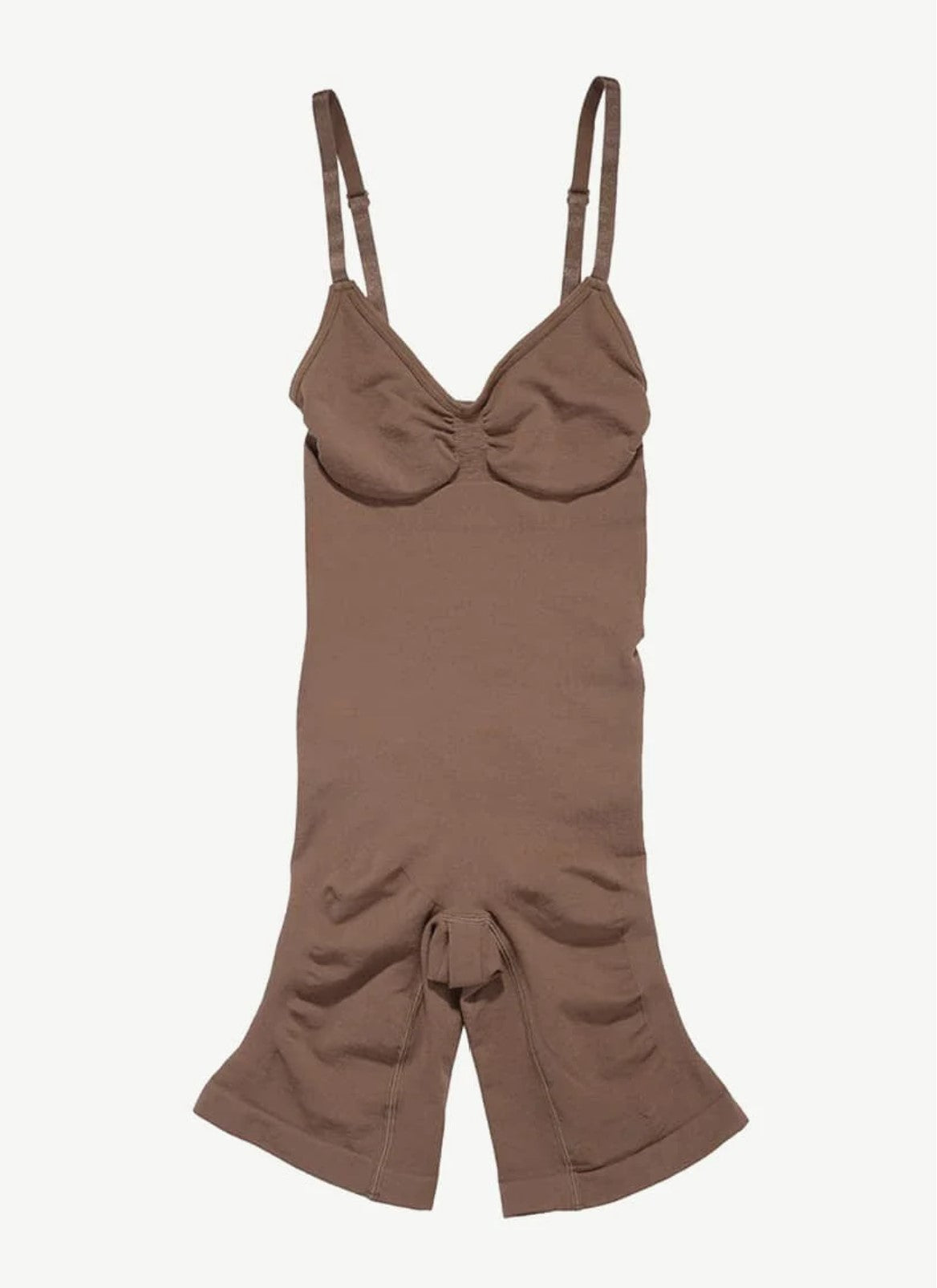PowerSculpt™ Mid Thigh Tummy Control Seamless Shapewear Bodysuit