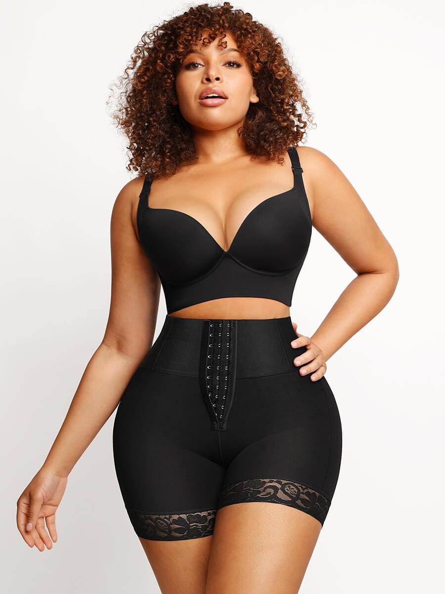 LuxxSculpt® Mid Waist Body Sculpting butt lifter Shaper Shorts