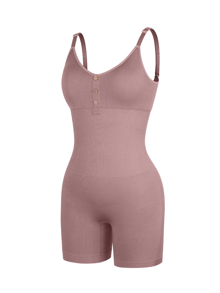 Seamless Bust Support Waist & Abdomen Shaping Butt Lifting Jumpsuit