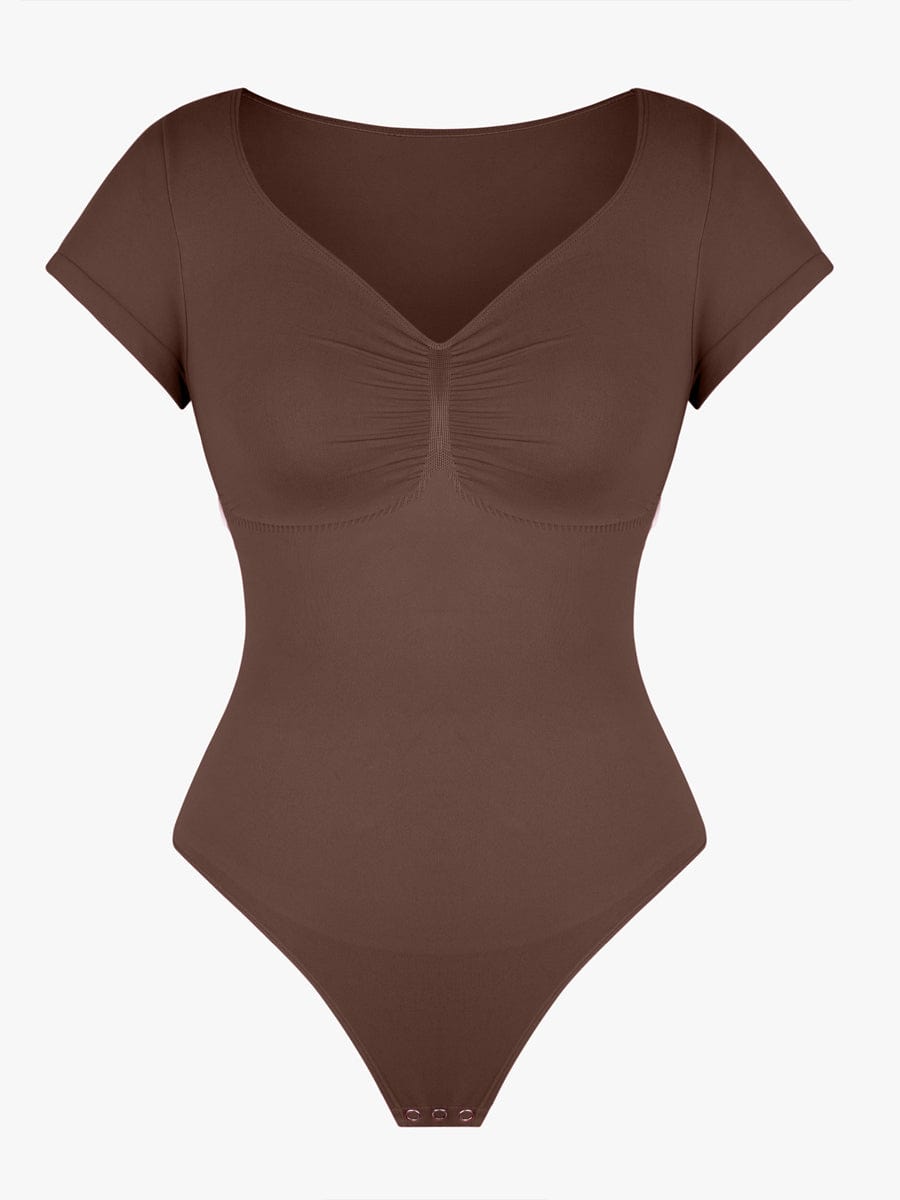 Wholesale Bust Support Waist & Abdomen Shaping Thong Bodysuit