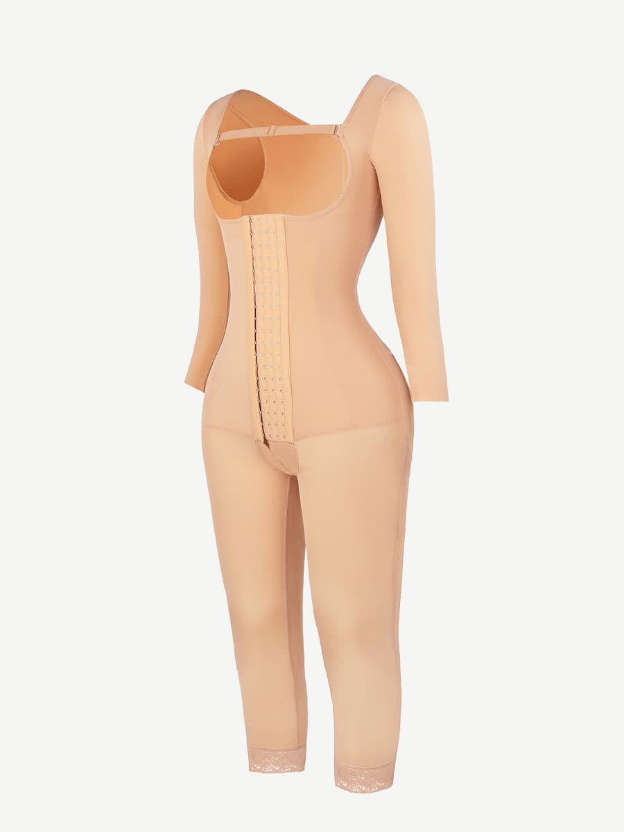 Wholesale U-shaped Free Cutting Cuff Design Postsurgical Breast Support Butt Lifting Shapewear